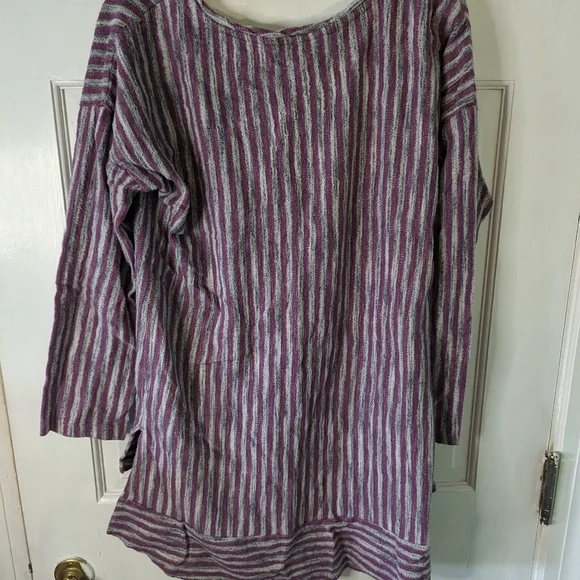 Soft Surroundings Striped Tunic Top Sz PS - Picture 6 of 6